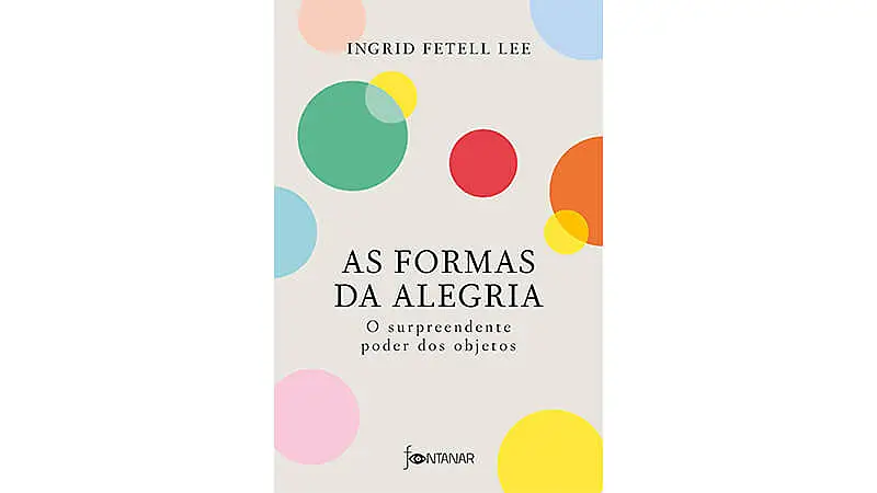 imagem que mostra a capa do livro As formas da alegria