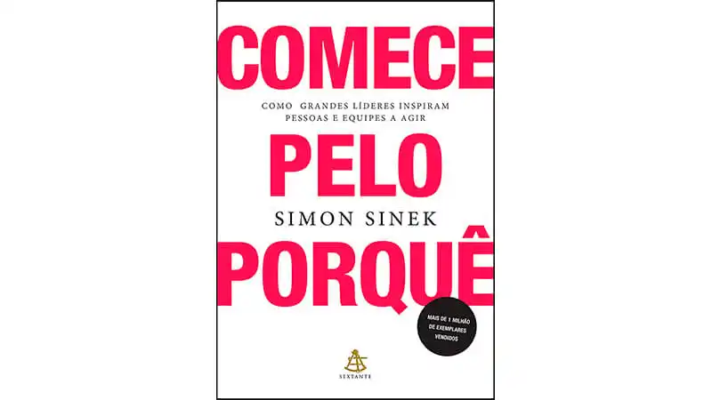 imagem que mostra a capa do livro Comece Pelo Porquê