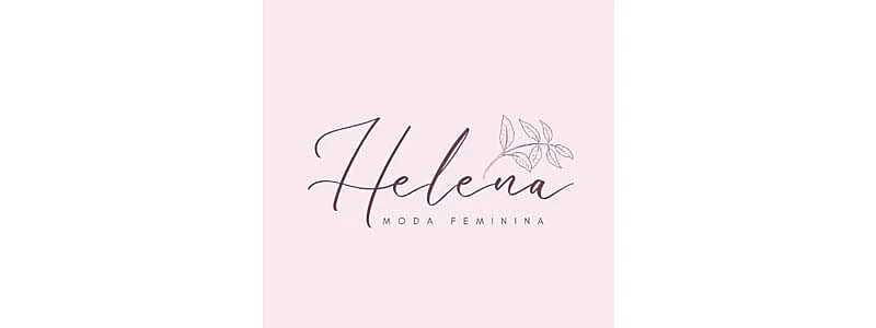 ideia de logo para loja de roupas feminina usando uma fonte manuscrita e elementos delicados
