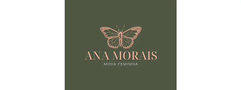 ideia de logo para loja de roupas feminina com elementos naturais