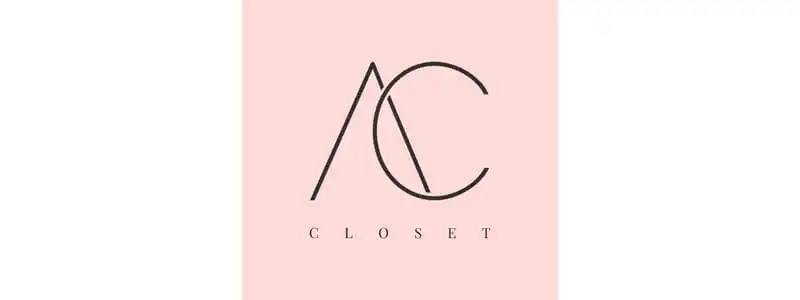 ideia de logo para loja de roupas feminina usando fontes finas e conceituais