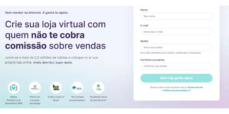 Loja Integrada é bom Página inicial da Loja Integrada