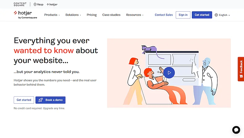 Hotjar website