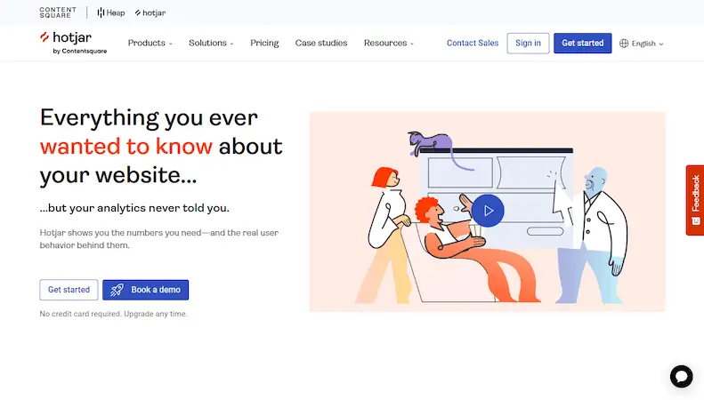 Hotjar website