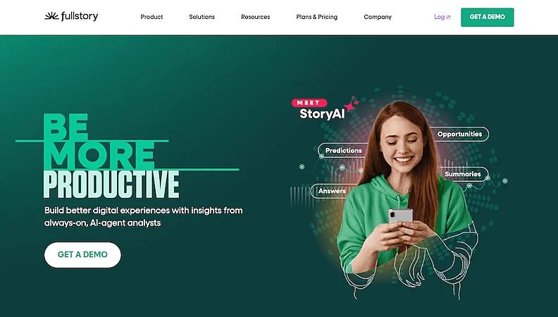FullStory website