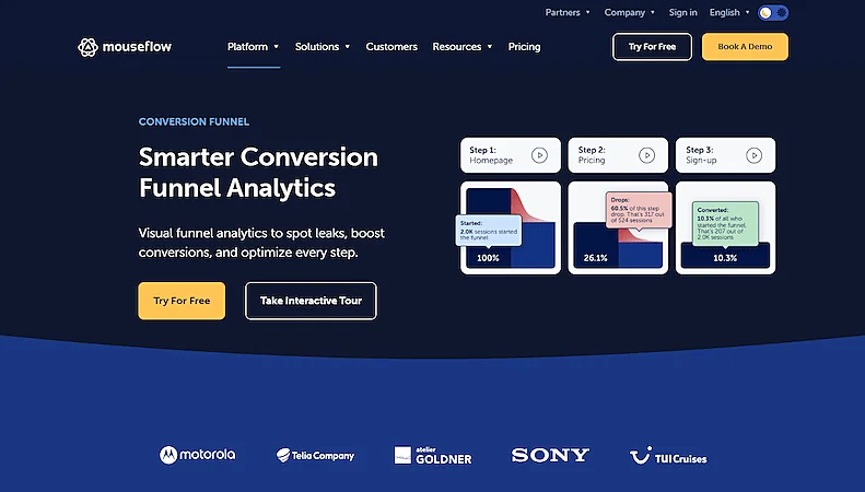 Mouseflow website