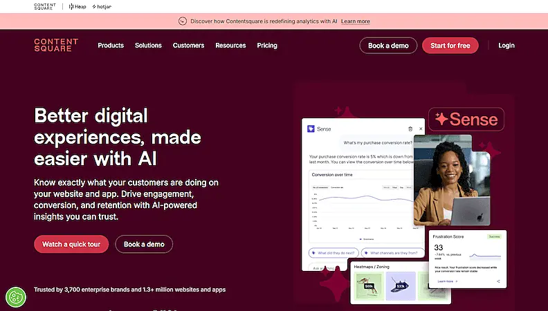 Contentsquare website