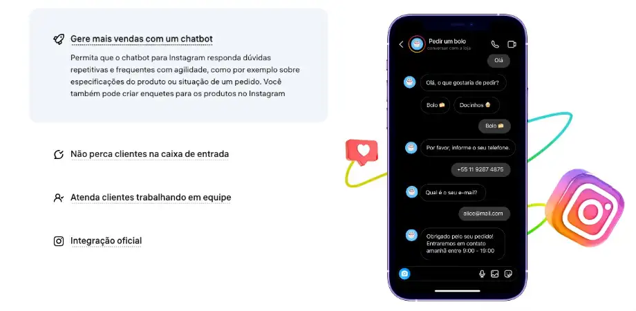 Captura de tela do JivoChat