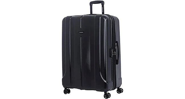 foto da mala de rodinhas preta Fiero da Samsonite