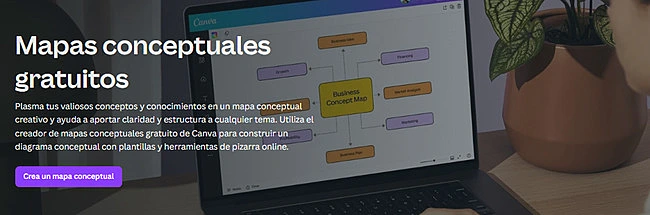 mapa conceptual canva