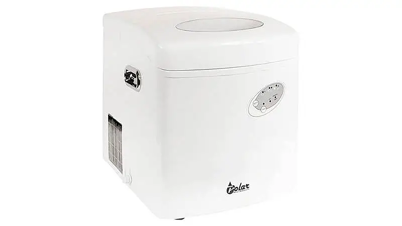 imagem de uma máquina de gelo Polar na cor branca