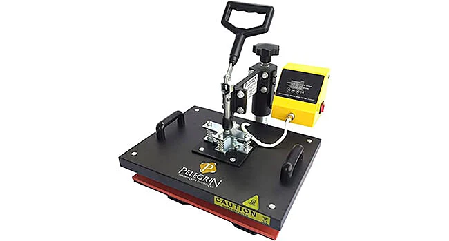 foto de uma prensa térmica Pelegrin