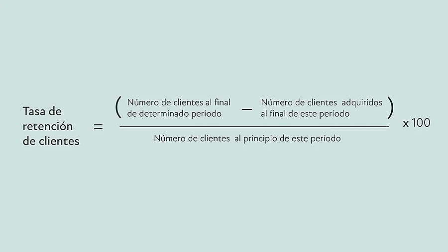 Cálculo de tasa de retención de clientes para el marketing relacional
