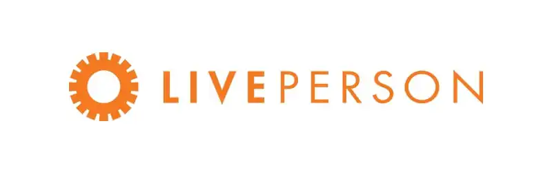 Logo de Liveperson - herramienta de chat online