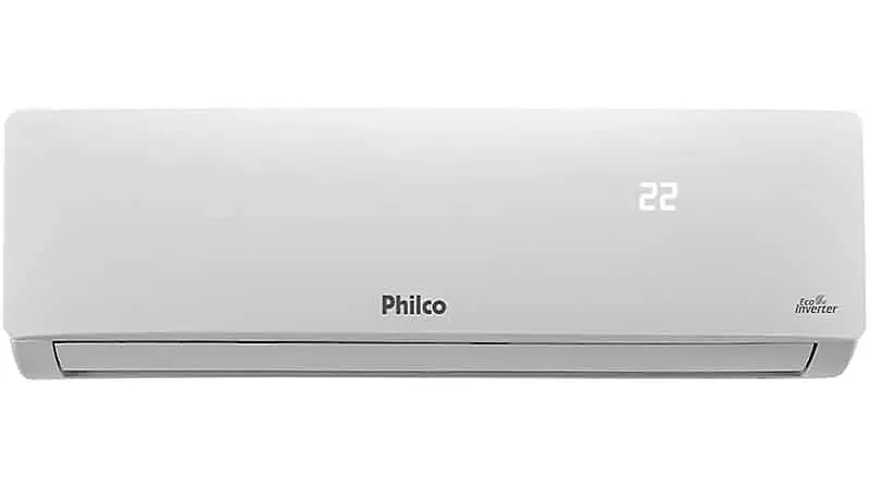imagem de uma ar condicionado Philco na cor branca