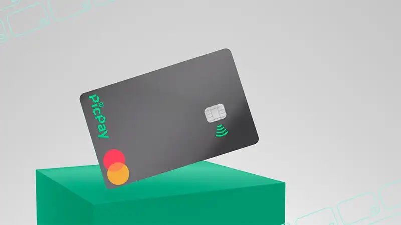 imagem de um cartão de crédito PicPay Mastercard