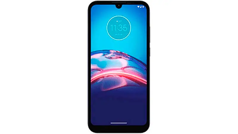 imagem de um celular Motorola Moto E6i