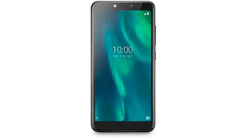 imagem de um celular Multilaser F