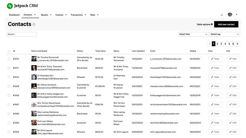 captura de tela do Zero BS Wordpress