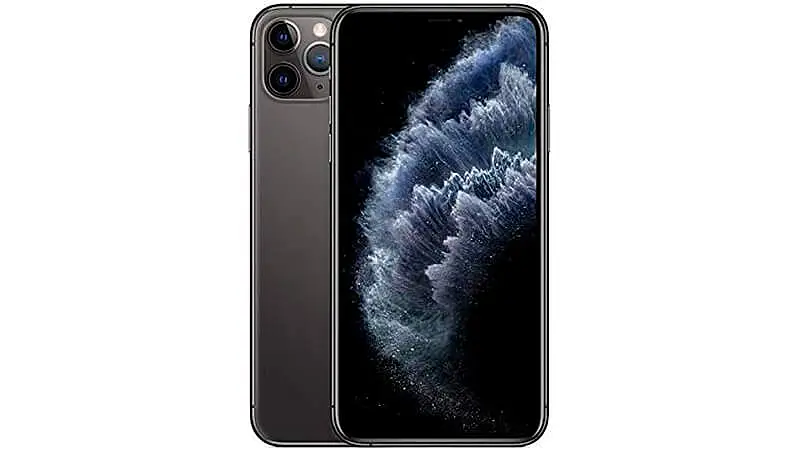 imagem de um iPhone 11 Pro Max na cor grafite