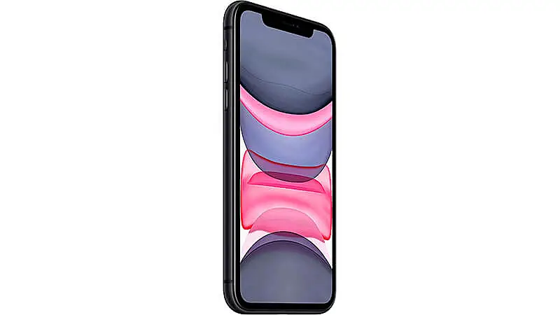 imagem de um iPhone 11 na cor preta
