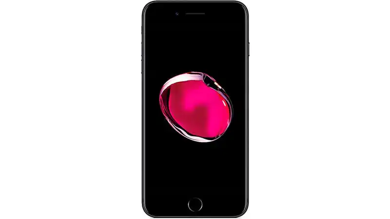 imagem de um iPhone 7 Plus na cor grafite