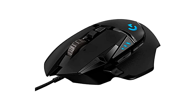 imagem de um mouse gamer Logitech G502