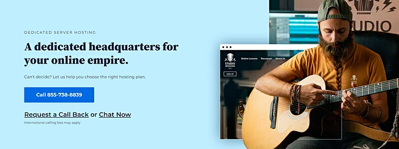 banner da hostwinds empresa de servidor dedicado