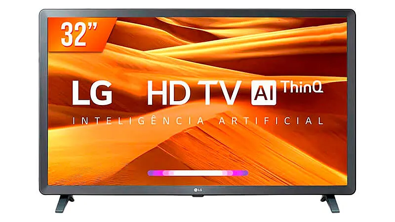 imagem de uma Smart TV LG de 32 polegadas