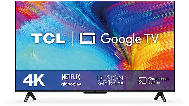 imagem de uma Smart TV TCL de 43 polegadas