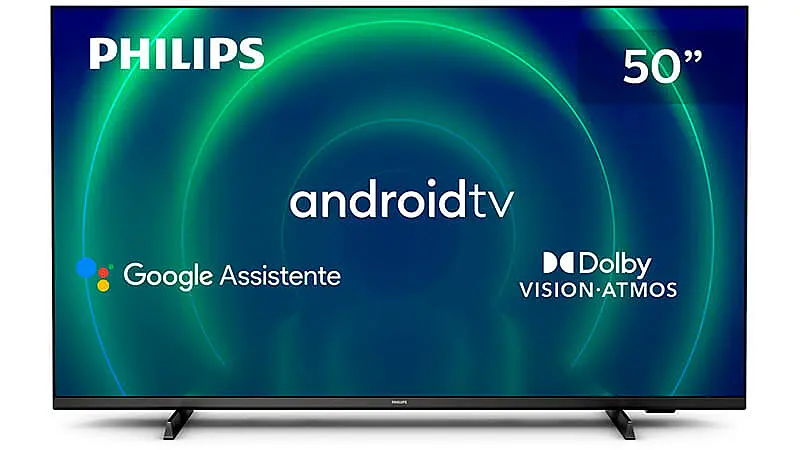 imagem de uma Smart TV Philips de 50 polegadas