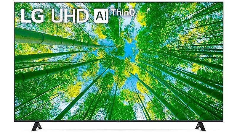 imagem de uma Smart TV LG de 75 polegadas