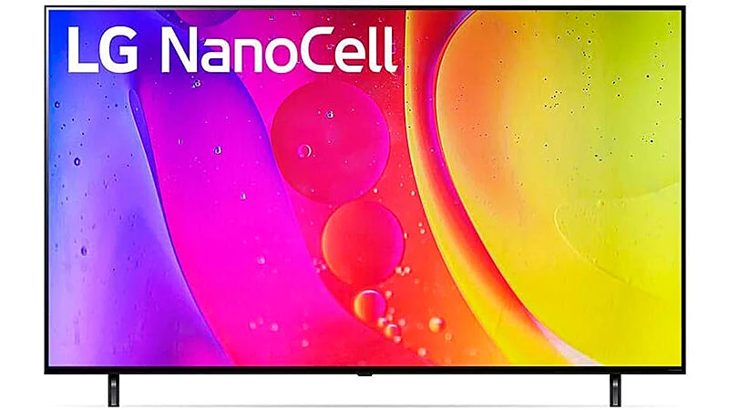imagem de uma Smart TV LG NanoCell de 55 polegadas