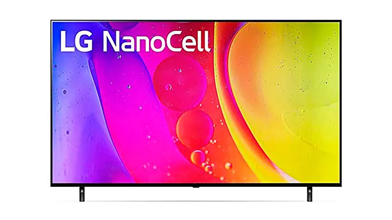 imagem de uma Smart TV LG NanoCell de 65 polegadas