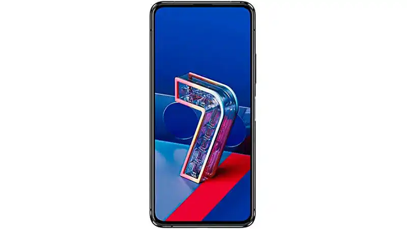 imagem de um Zenfone 7 na cor preta