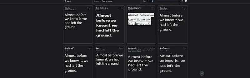 google Fonts