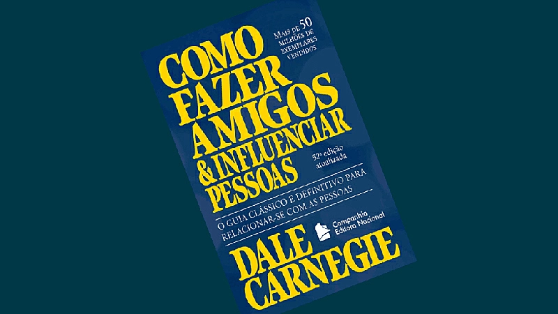 Capa do Livro Como Fazer Amigos e Influenciar Pessoas