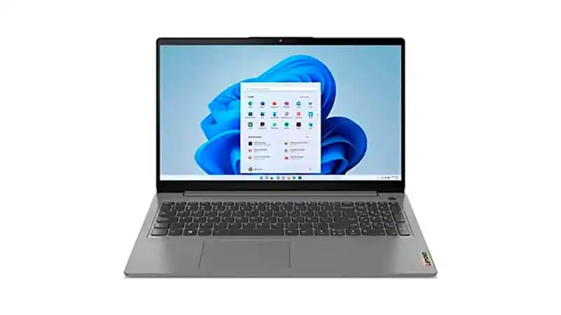 foto do notebook Lenovo IdeaPad S145 na cor cinza
