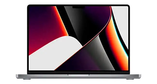 foto do Macbook Pro Retina de 14 polegadas da Apple