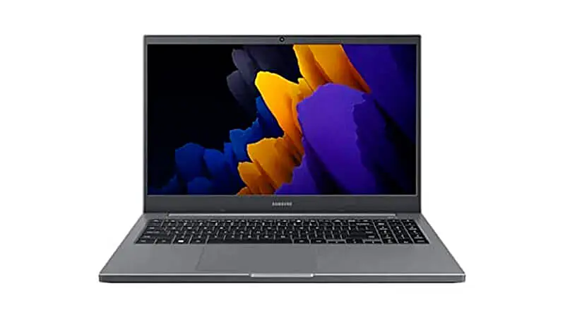 foto do Samsung Book Serie 2 na cor cinza