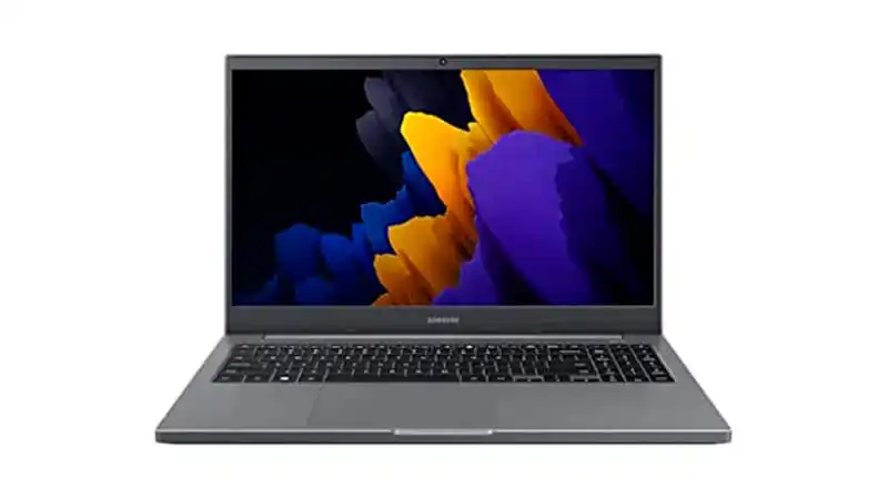 foto do Samsung Book Serie 2 na cor cinza