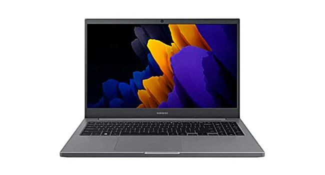 foto do Samsung Notebook na cor cinza