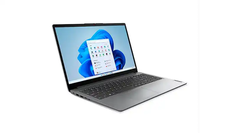 foto do notebook Lenovo Ideadpad na cor prata
