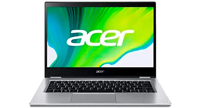 foto de um notebook Acer Spin SP314-54N-59HF