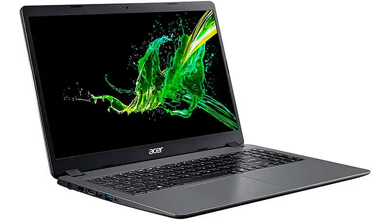 foto de um notebook Acer Aspire 3 A315
