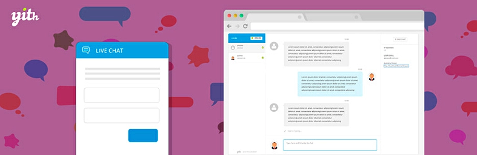 Banner da YITH Live Chat