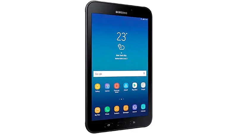 imagem de um tablet Samsung Work Active
