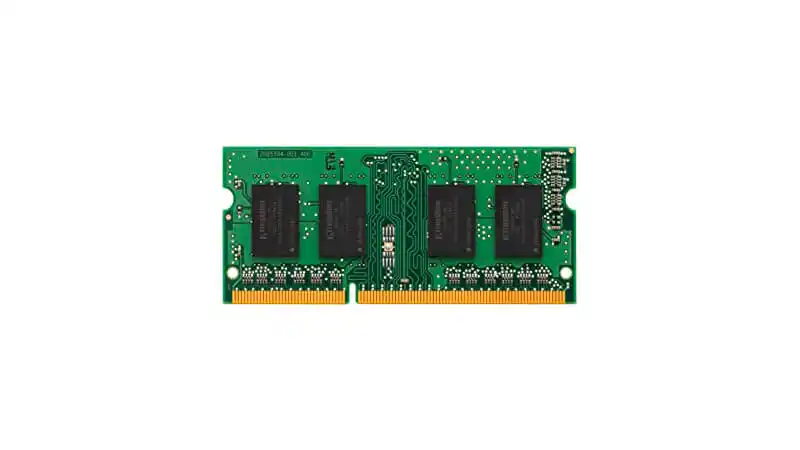 imagem de um pente de memória RAM de notebook da Kingston