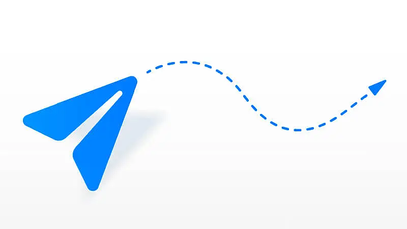 Foto de um celular aberto no Instagram focando o ícone de Mensagens diretas