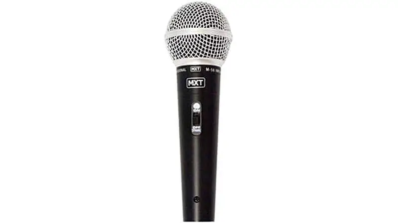 imagem de um microfone dinâmico M-58 MXT